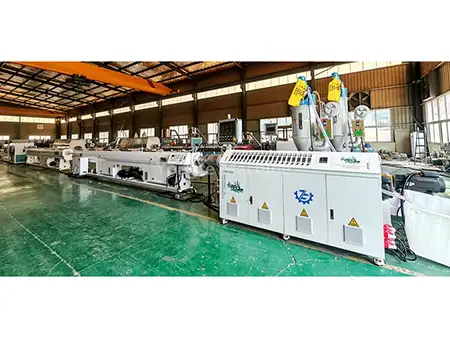 16-63 मिमी पीई पाईप बनविण्याचे यंत्र