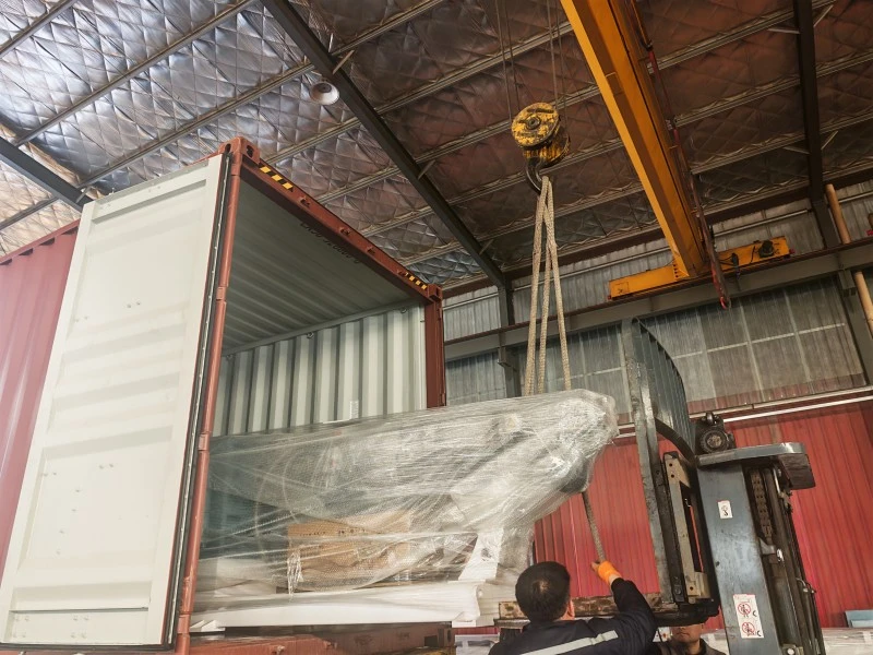 अल्जेरियाला PPR पाईप उत्पादन लाइन शिप