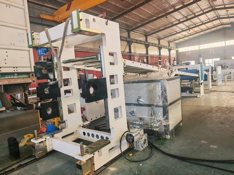 600 मिमी पीव्हीसी शीट एक्सट्रूजन लाइनचे उत्पादन