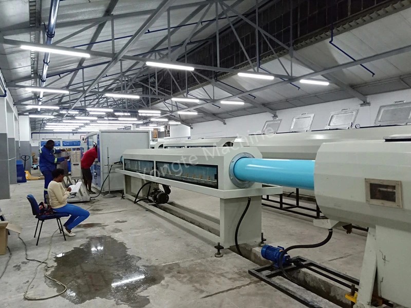 आफ्रिकन 200-400mm PVC पाईप बनवण्याचे यंत्र