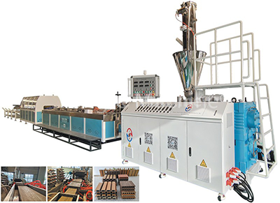 WPC Wall Cladding Extrusion Line
