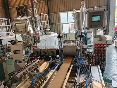 Wpc Door Board Extrusion Line