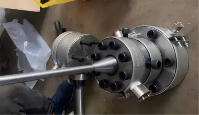 PVC corrugated pipe machine