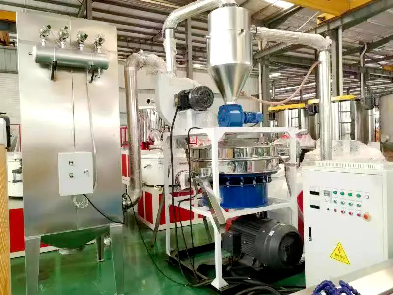 पीव्हीसी क्रशिंग आणि ग्राइंडिंग मशीन